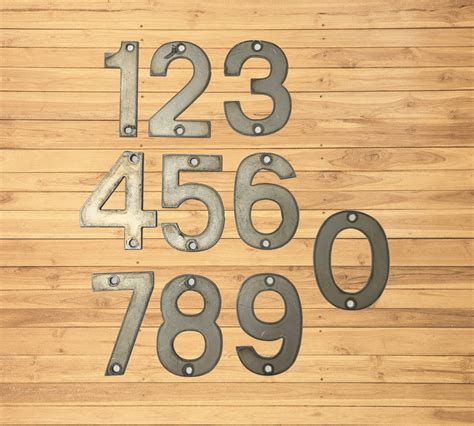 large metal house numbers hobby lobby|house number designs.